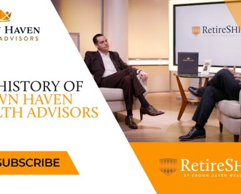 In this episode of RetireSHIELD™ TV, Casey A. Marx discusses the life events that led him to creating Crown Haven Wealth Advisors and the RetireSHIELD™ Process, how Crown Haven has had a massive impact on its surrounding community, as well as what sets the RetireSHIELD™ process apart from the (sometimes generic) retirement plans of other advisors.