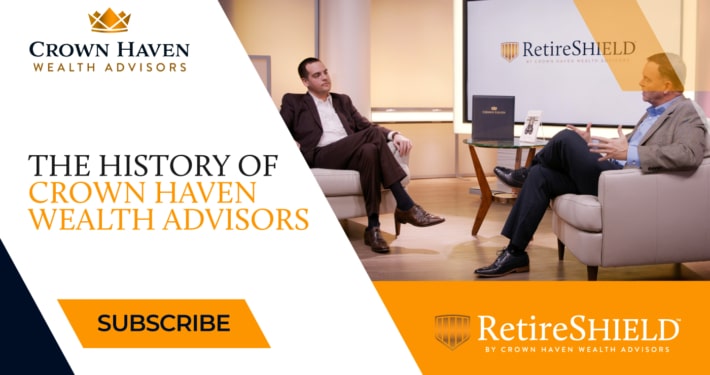 In this episode of RetireSHIELD™ TV, Casey A. Marx discusses the life events that led him to creating Crown Haven Wealth Advisors and the RetireSHIELD™ Process, how Crown Haven has had a massive impact on its surrounding community, as well as what sets the RetireSHIELD™ process apart from the (sometimes generic) retirement plans of other advisors.