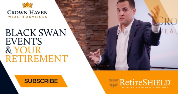 In this episode of RetireSHIELD™ TV, Casey A. Marx explains exactly what Black Swan Events are in retirement and how they are capable of dismantling your hard earned retirement savings, he then discusses why and how RetireSHIELD™ can protect your retirement from Black Swan events, and then Casey answers his viewer's retirement questions live.